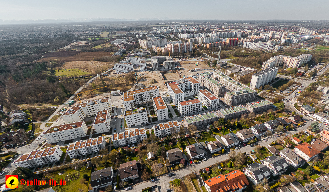 22.03.2023 - Baustele und Wohnanlage Alexisquartier